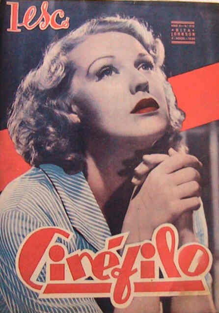 CINEFILO magazine side cover Issue 572 4 August 1939