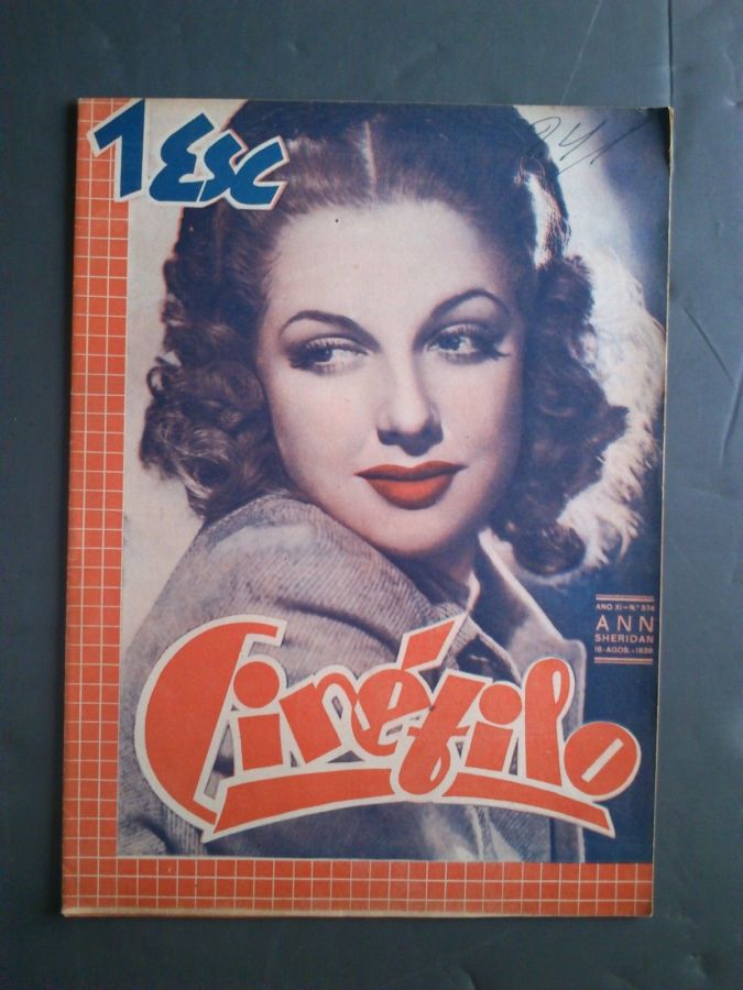 CINEFILO magazine side cover Issue 574 18 August 1939