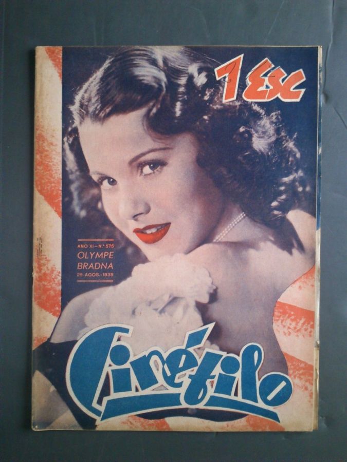 CINEFILO magazine side cover Issue 575 25 August 1939