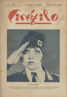 CINEFILO magazine side cover Issue 7 25 August 1928