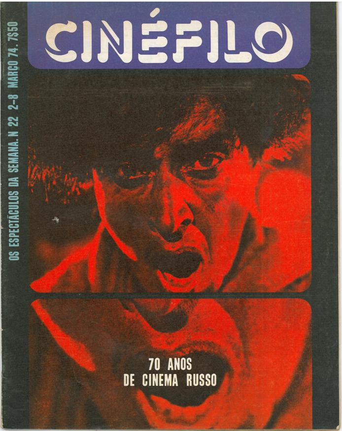 CINEFILO magazine side cover Issue 22 2 March 1974