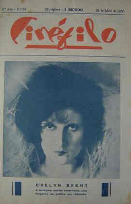 CINEFILO magazine side cover Issue 88 26 April 1930