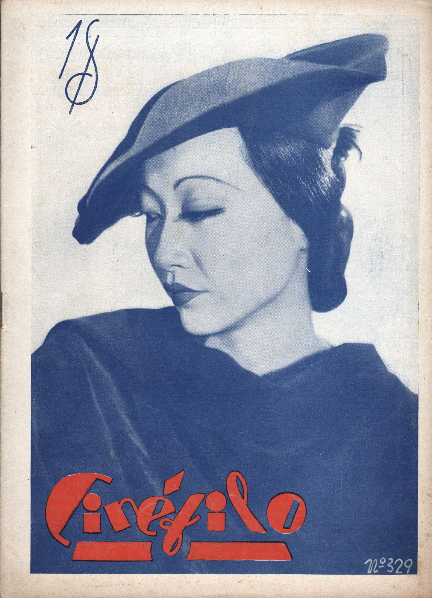 CINEFILO magazine cover Issue 329 8 December 1934