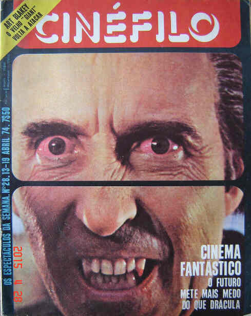 CINEFILO magazine side cover Issue 28 19 April 1974