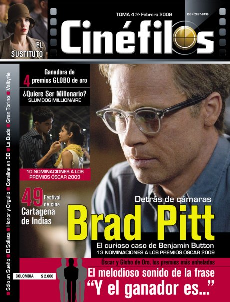 CINEFILOS magazine side cover Issue 4 January/February 2009