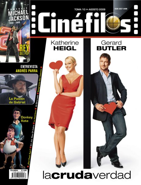 CINEFILOS magazine side cover Issue 10 August 2009