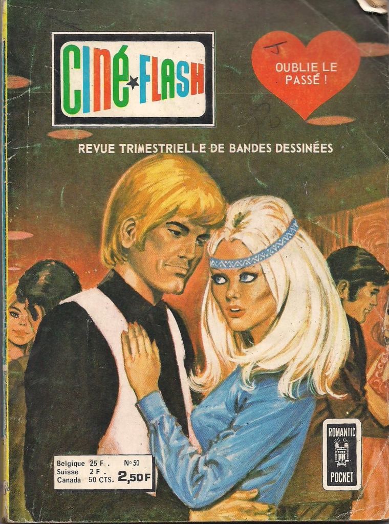 CINE FLASH magazine side cover Issue 50   1975