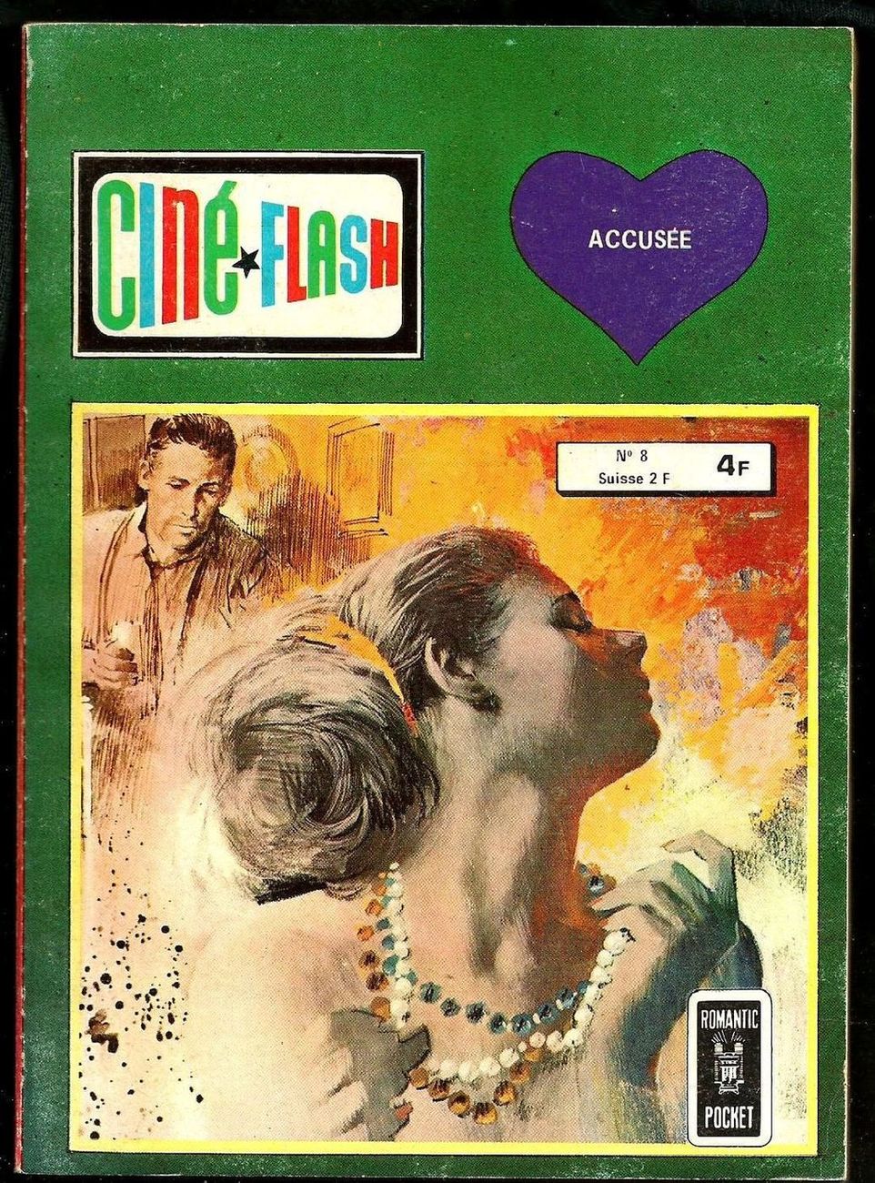 CINE FLASH magazine side cover Issue 8   1981