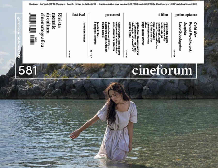 CINEFORUM magazine side cover Issue 581  January 2019