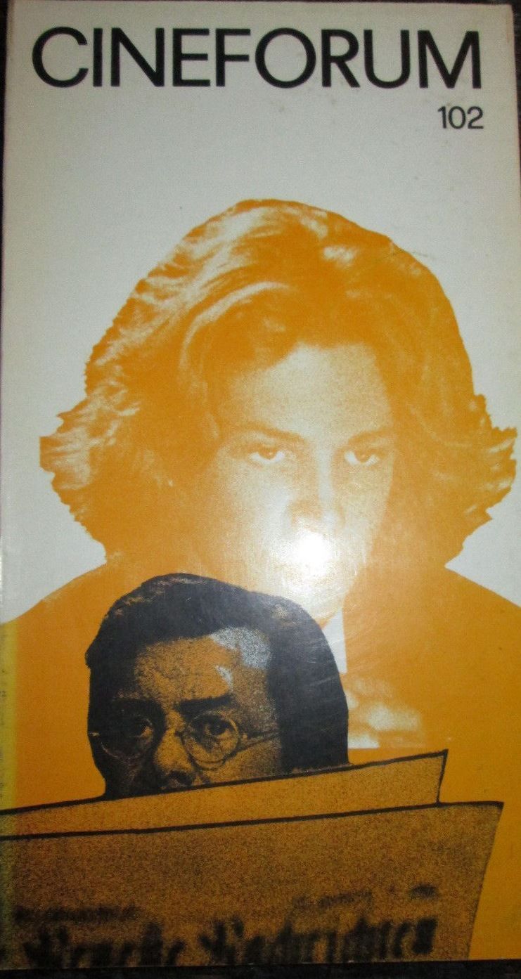 CINEFORUM magazine side cover Issue 102 April 1971