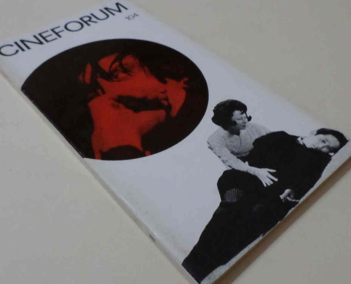 CINEFORUM magazine side cover Issue 104 June 1971