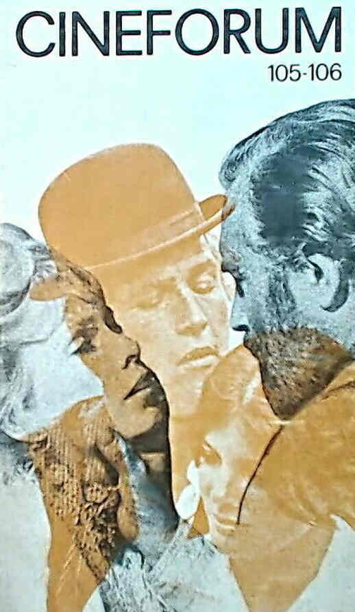 CINEFORUM magazine side cover Issue 105/106 July/August 1971