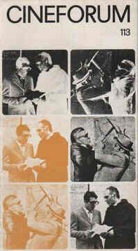 CINEFORUM magazine side cover Issue 113 April 1972