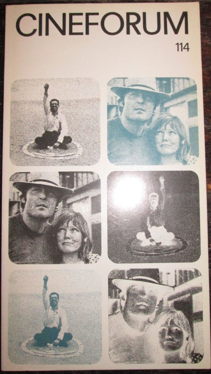CINEFORUM magazine side cover Issue 114 May/June 1972