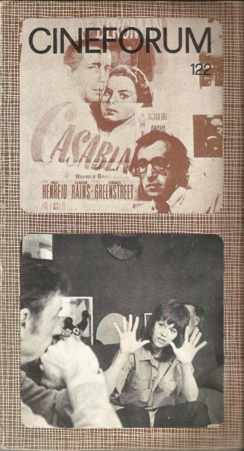 CINEFORUM magazine side cover Issue 122 April 1973