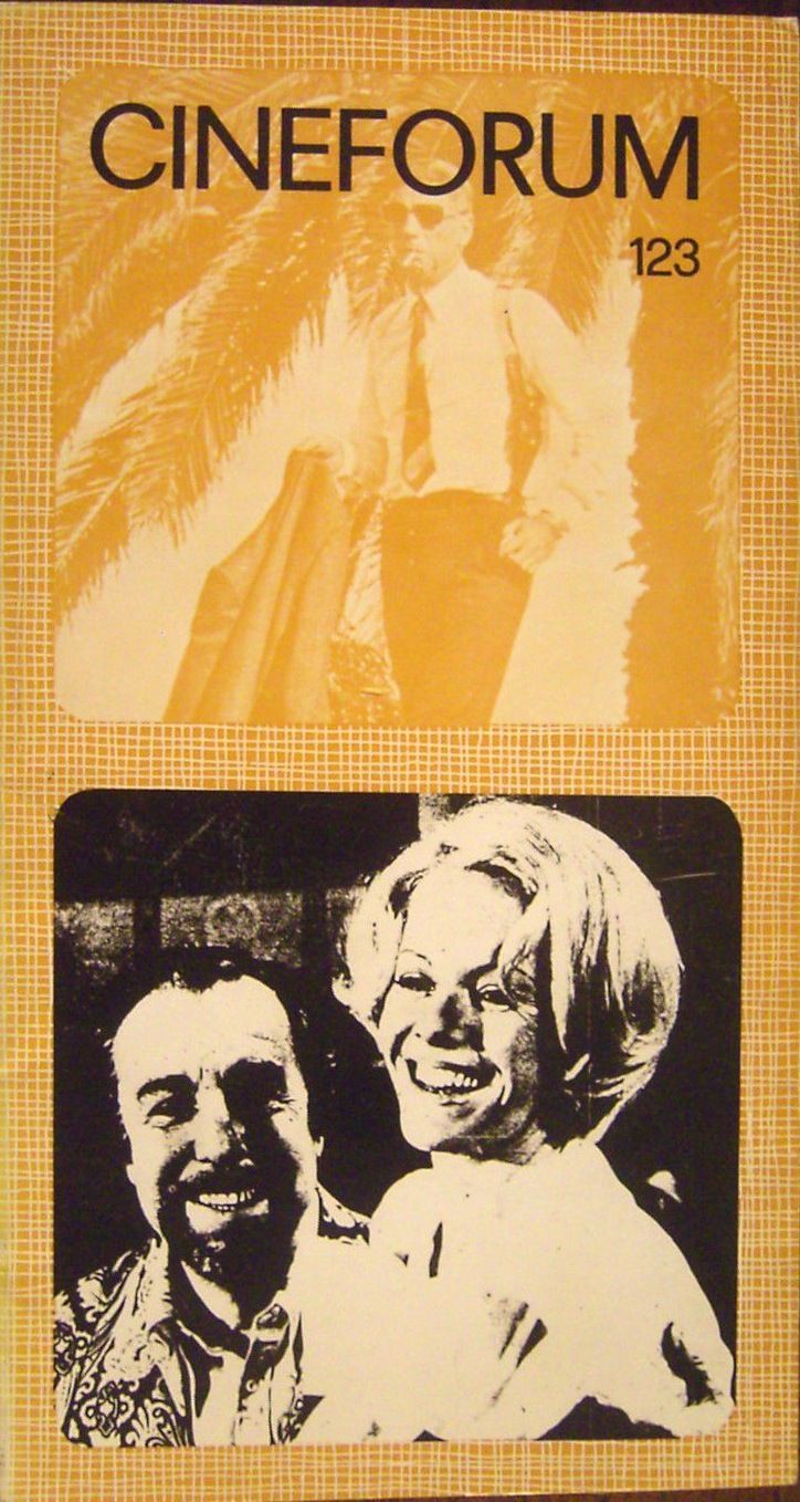 CINEFORUM magazine side cover Issue 123 May/June 1973