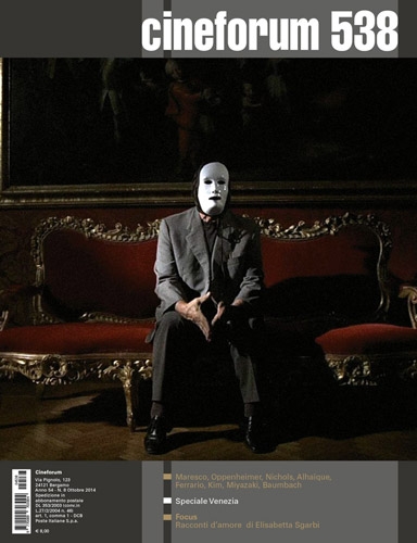 CINEFORUM magazine side cover Issue 538  2014