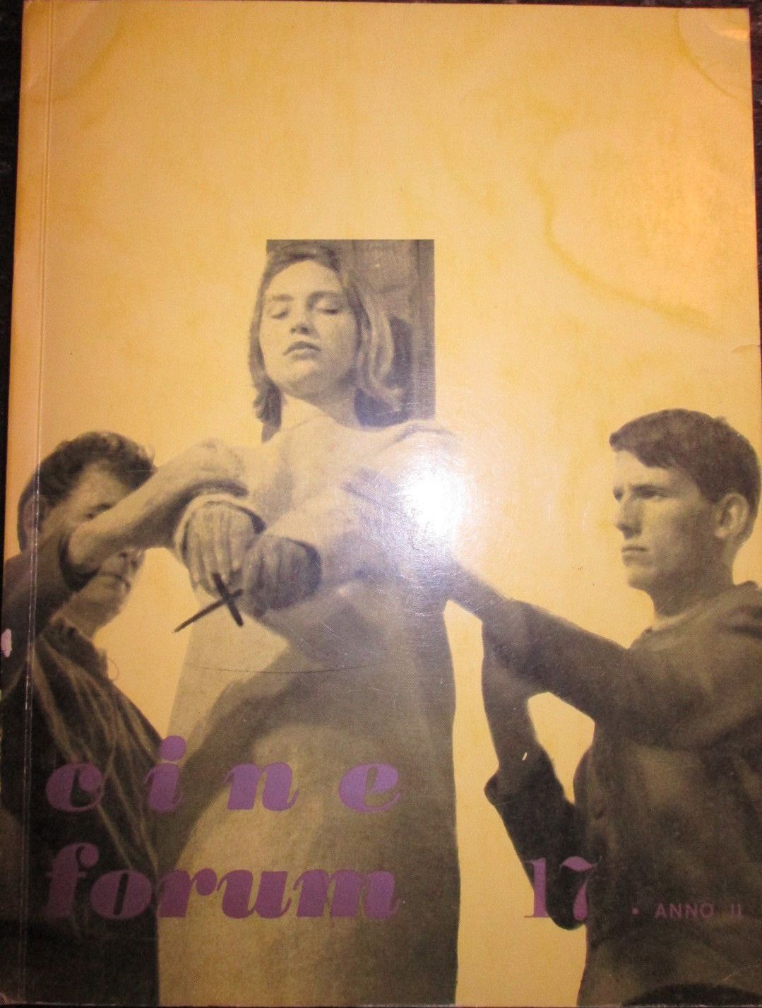 CINEFORUM magazine side cover Issue 17 July 1962