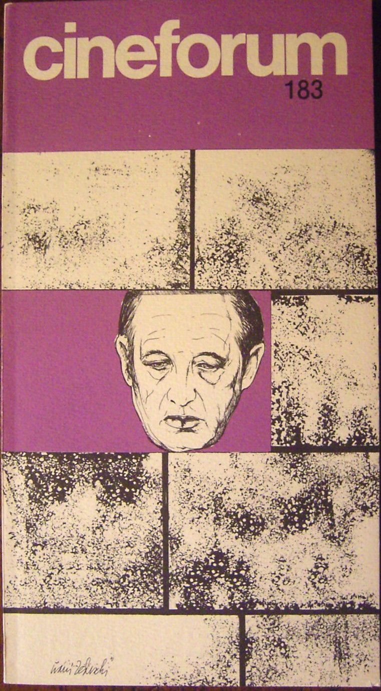 CINEFORUM magazine side cover Issue 183  1979