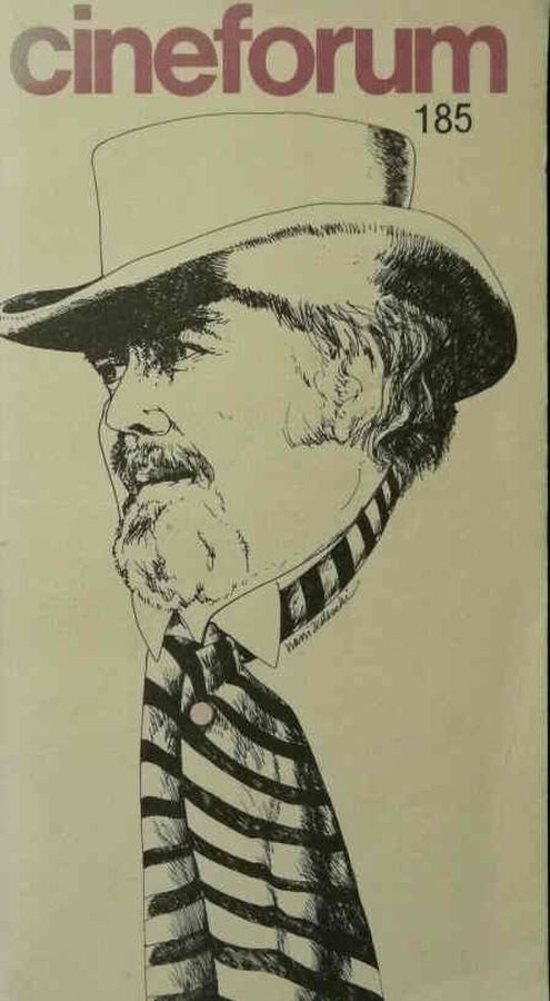 CINEFORUM magazine side cover Issue 185  1979