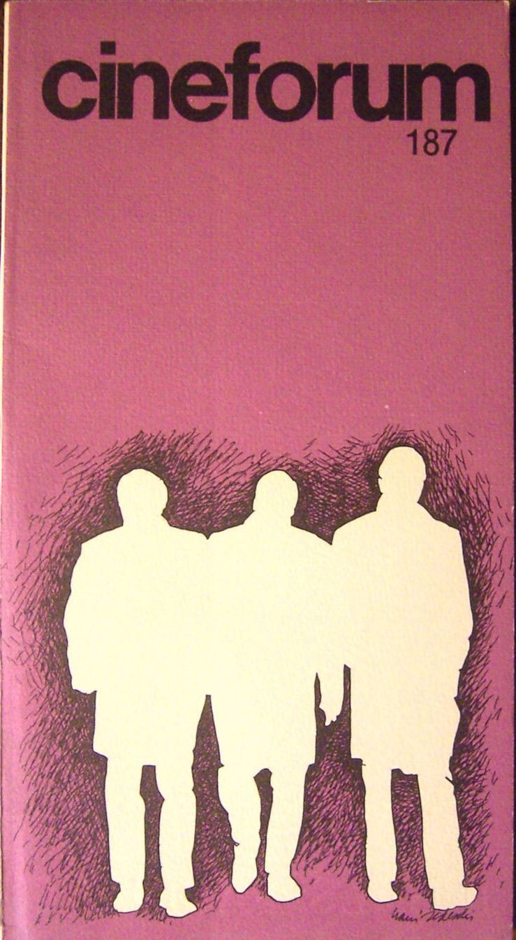 CINEFORUM magazine side cover Issue 187  1979