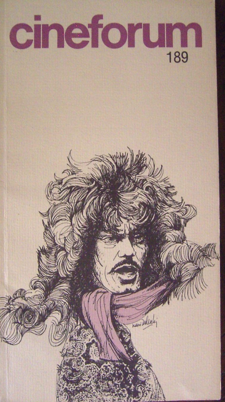 CINEFORUM magazine side cover Issue 189  1979