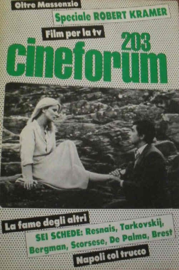 CINEFORUM magazine side cover Issue 203  1981
