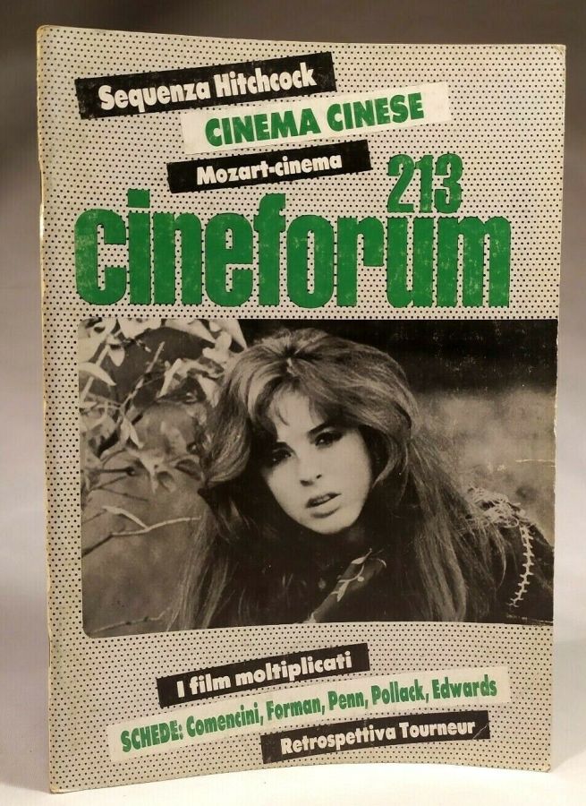 CINEFORUM magazine side cover Issue 213  1982