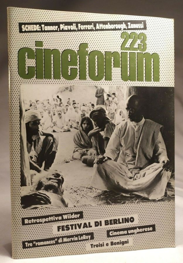 CINEFORUM magazine side cover Issue 223  1983