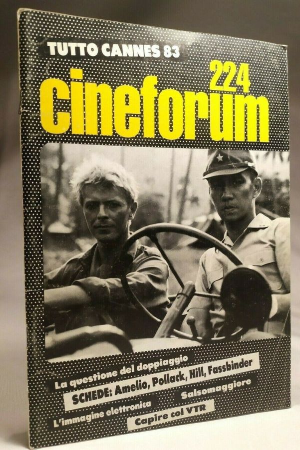 CINEFORUM magazine side cover Issue 224  1983