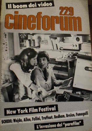 CINEFORUM magazine side cover Issue 229  1983