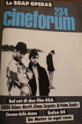 CINEFORUM magazine side cover Issue 234  1984