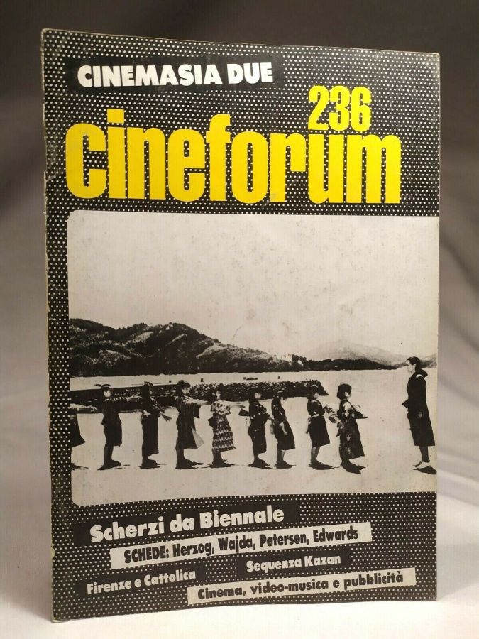 CINEFORUM magazine side cover Issue 236  1984