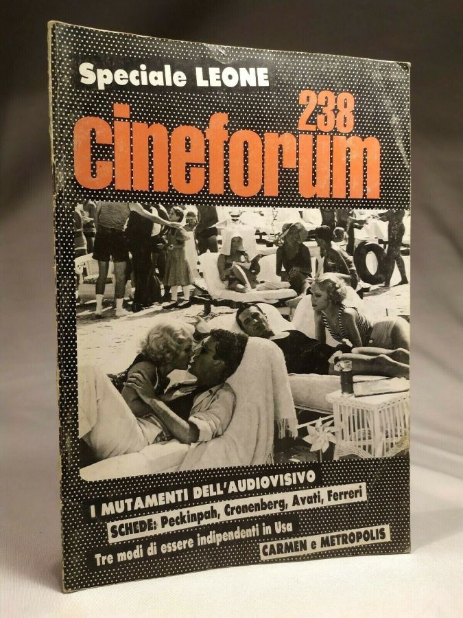 CINEFORUM magazine side cover Issue 238  1984