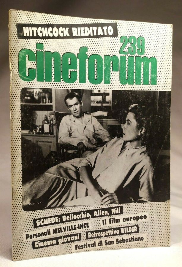 CINEFORUM magazine side cover Issue 239  1984