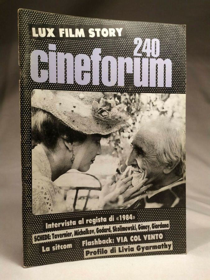 CINEFORUM magazine side cover Issue 240  1984