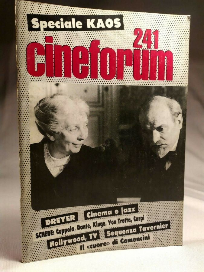 CINEFORUM magazine side cover Issue 241  1985