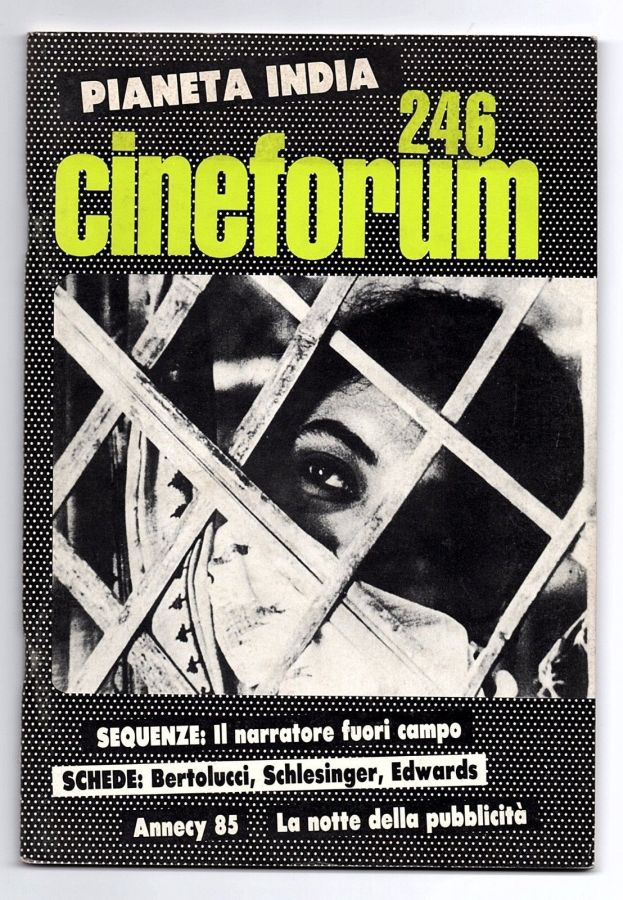 CINEFORUM magazine side cover Issue 246  1985