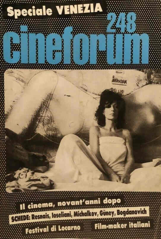 CINEFORUM magazine side cover Issue 248  1985