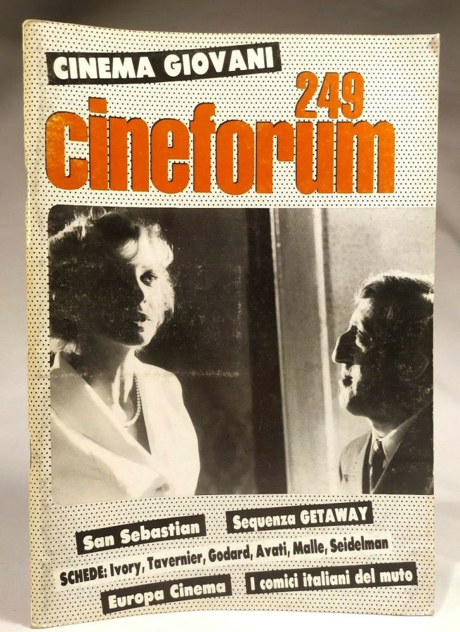CINEFORUM magazine side cover Issue 249  1985