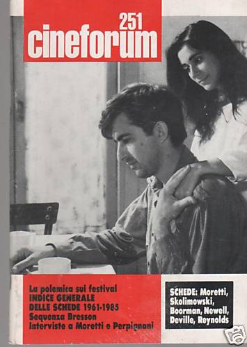CINEFORUM magazine side cover Issue 251  1986