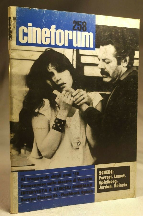 CINEFORUM magazine side cover Issue 258  1986