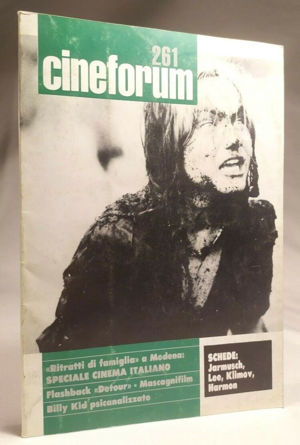 CINEFORUM magazine side cover Issue 261  1987