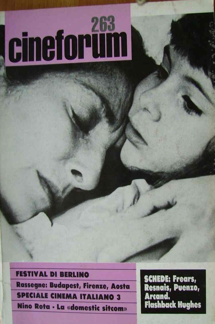 CINEFORUM magazine side cover Issue 263  1987