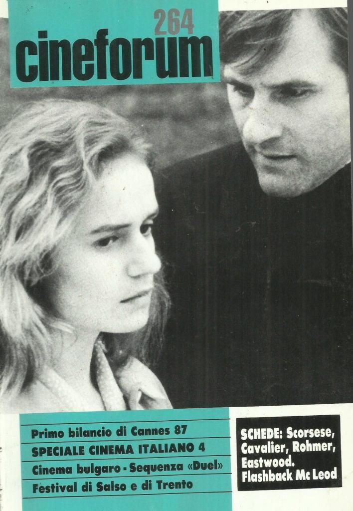 CINEFORUM magazine side cover Issue 264  1987