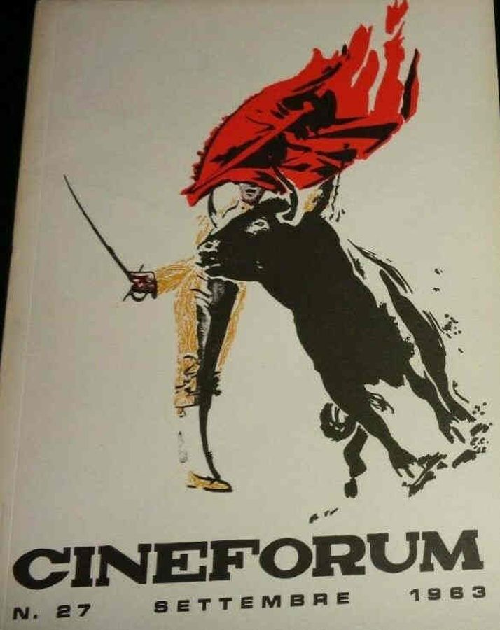 CINEFORUM magazine side cover Issue 27 August/September 1963
