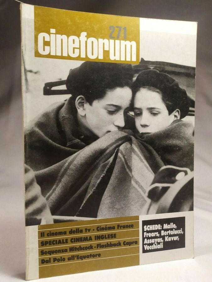 CINEFORUM magazine side cover Issue 271  1988