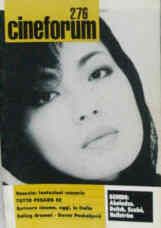 CINEFORUM magazine side cover Issue 276  1988