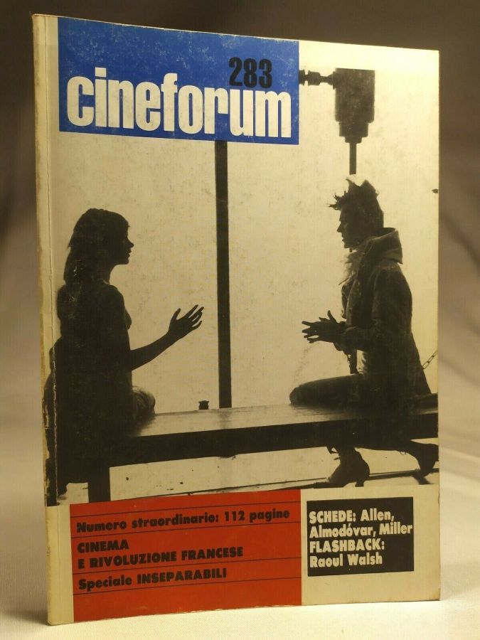 CINEFORUM magazine side cover Issue 283  1989
