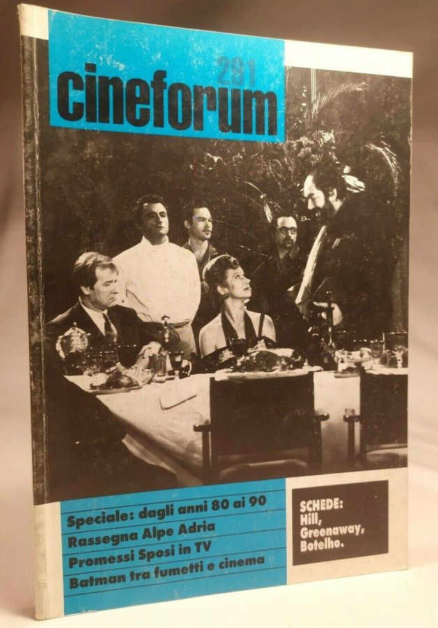 CINEFORUM magazine side cover Issue 291  1990